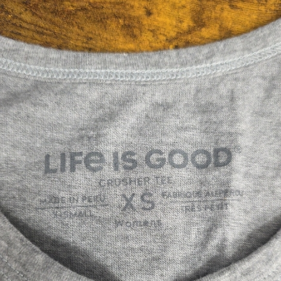 Life is Good "The Ocean is My Medicine" Crusher Tank Top - Women's XS - Picture 3 of 7